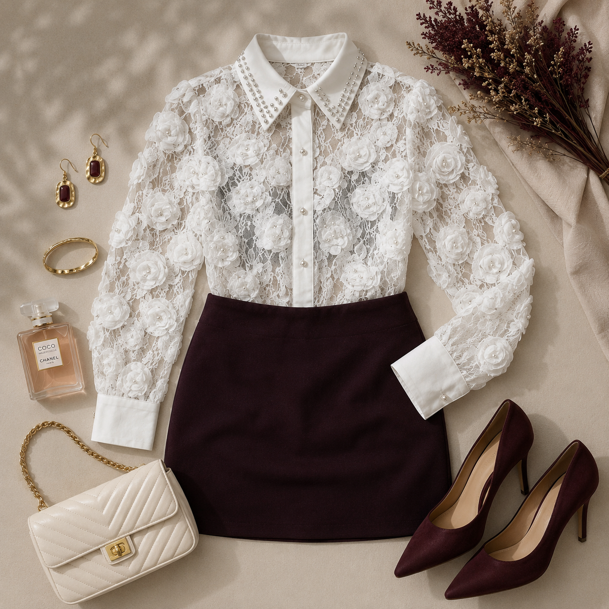 Chemise Dentelle : Rosie