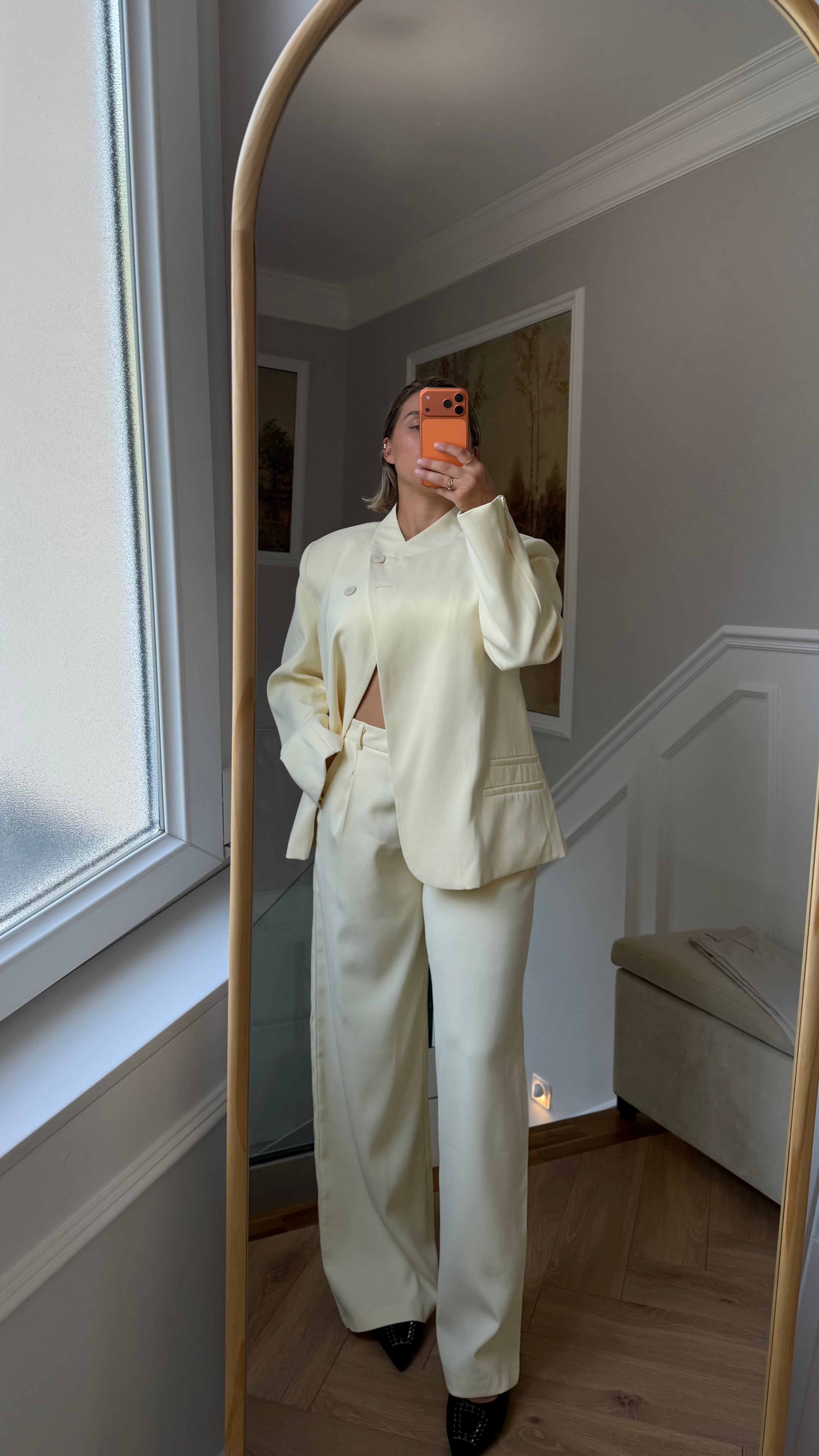 Ensemble oversize jaune beurre : Solea